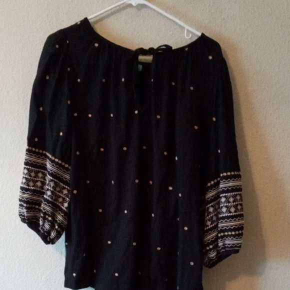 Pilcro Embroidered Top - Picture 2 of 6